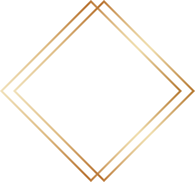 Gold Frame Geometric